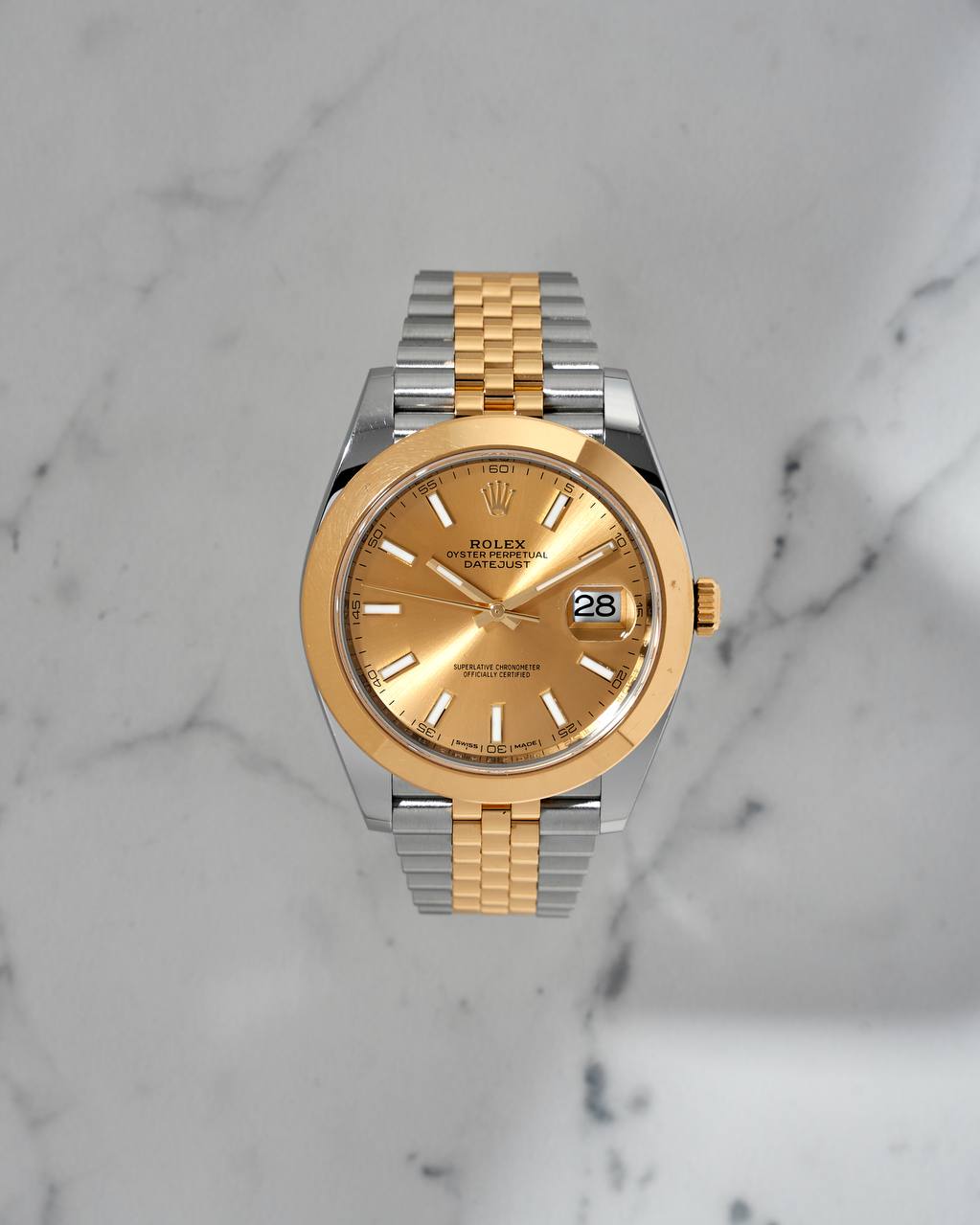 Rolex Datejust 41mm Champagne Dial 126303