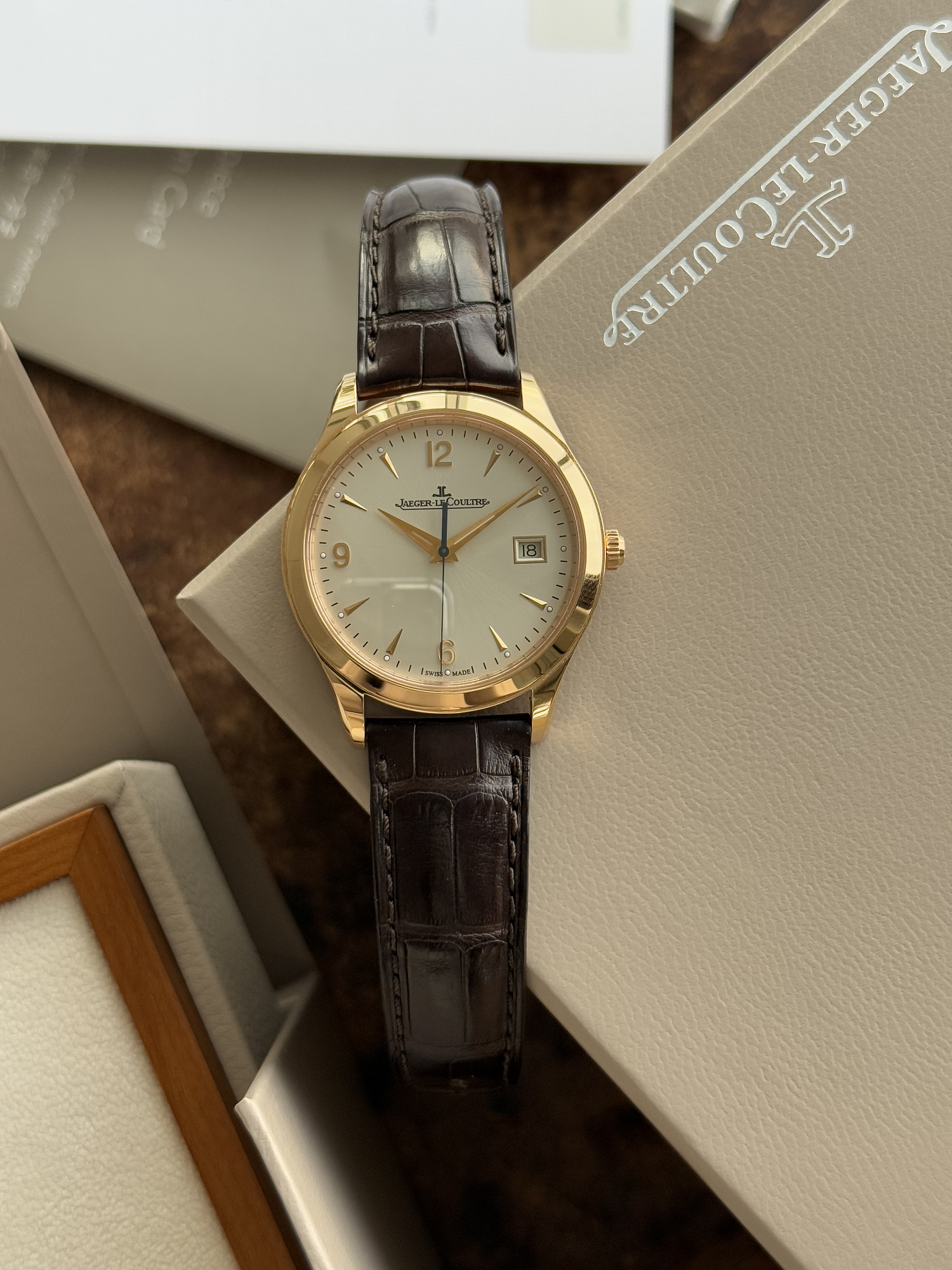 Jaeger-LeCoultre Master Control Date Rose Gold 176.2.40.S