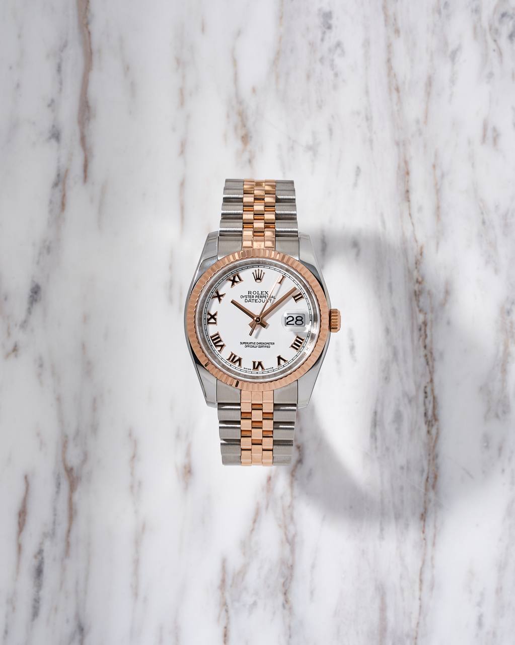 Rolex Datejust 36mm Steel & Gold D Series 116231 