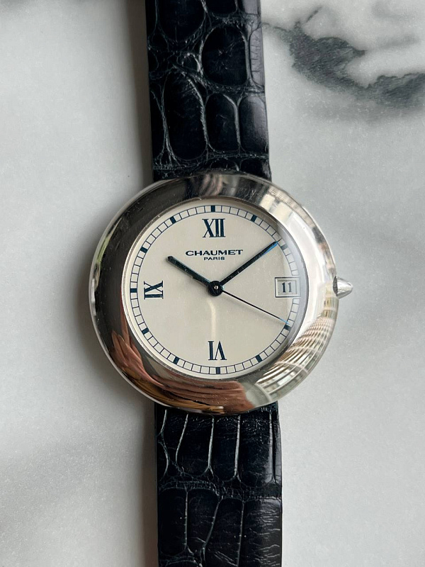 Chaumet Automatic Date White Gold