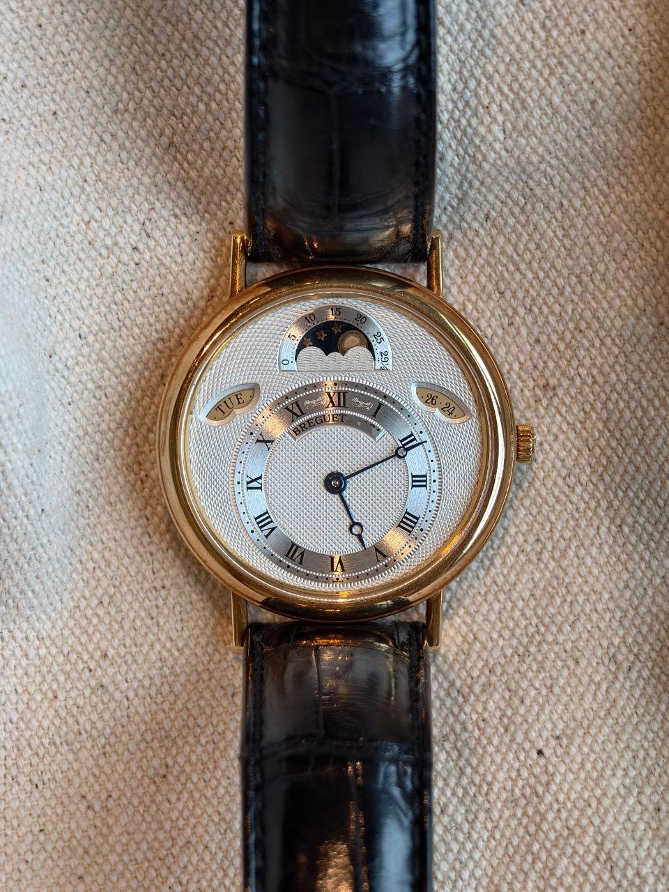 Breguet Classique Day Date Moonphase 3337 Gold