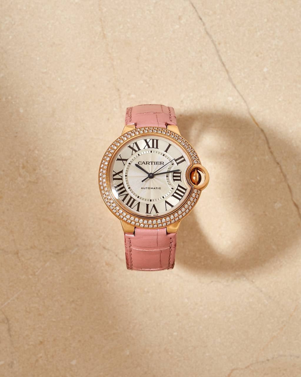 Cartier Ballon Bleu Automatic Diamonds 3003