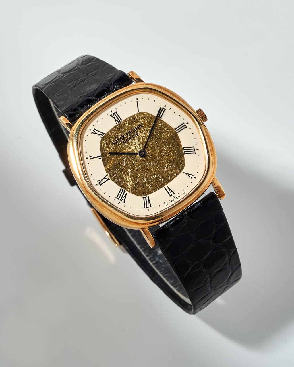 Patek Philippe Ellipse Enamel and Gold Dial 3861