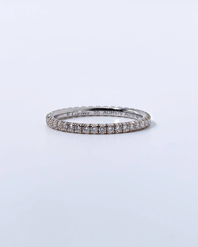 Cartier Etincelle Ring White Gold & Diamonds 