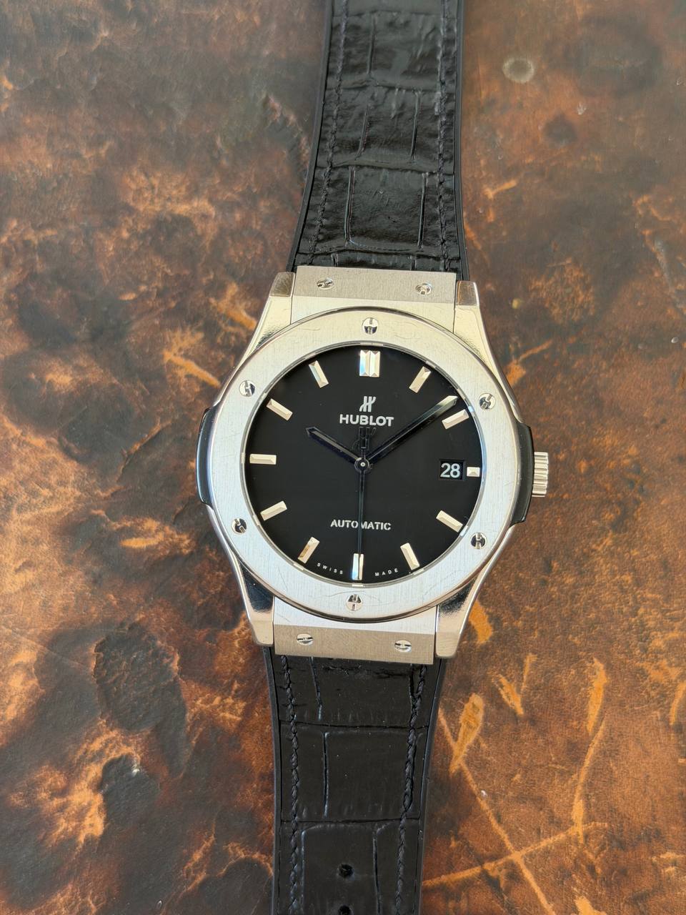 Hublot Classic Fusion 45mm Black Dial