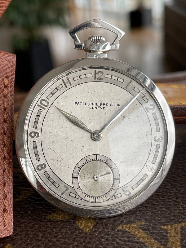 Patek Philippe Pocket Watch Vintage Platinum