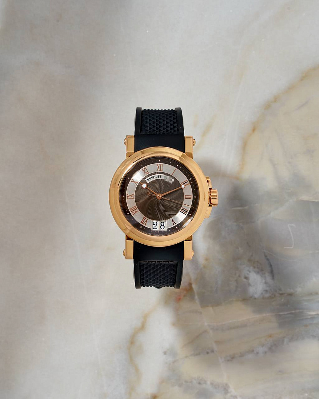 Breguet Marine Big Date Black Dial 5817