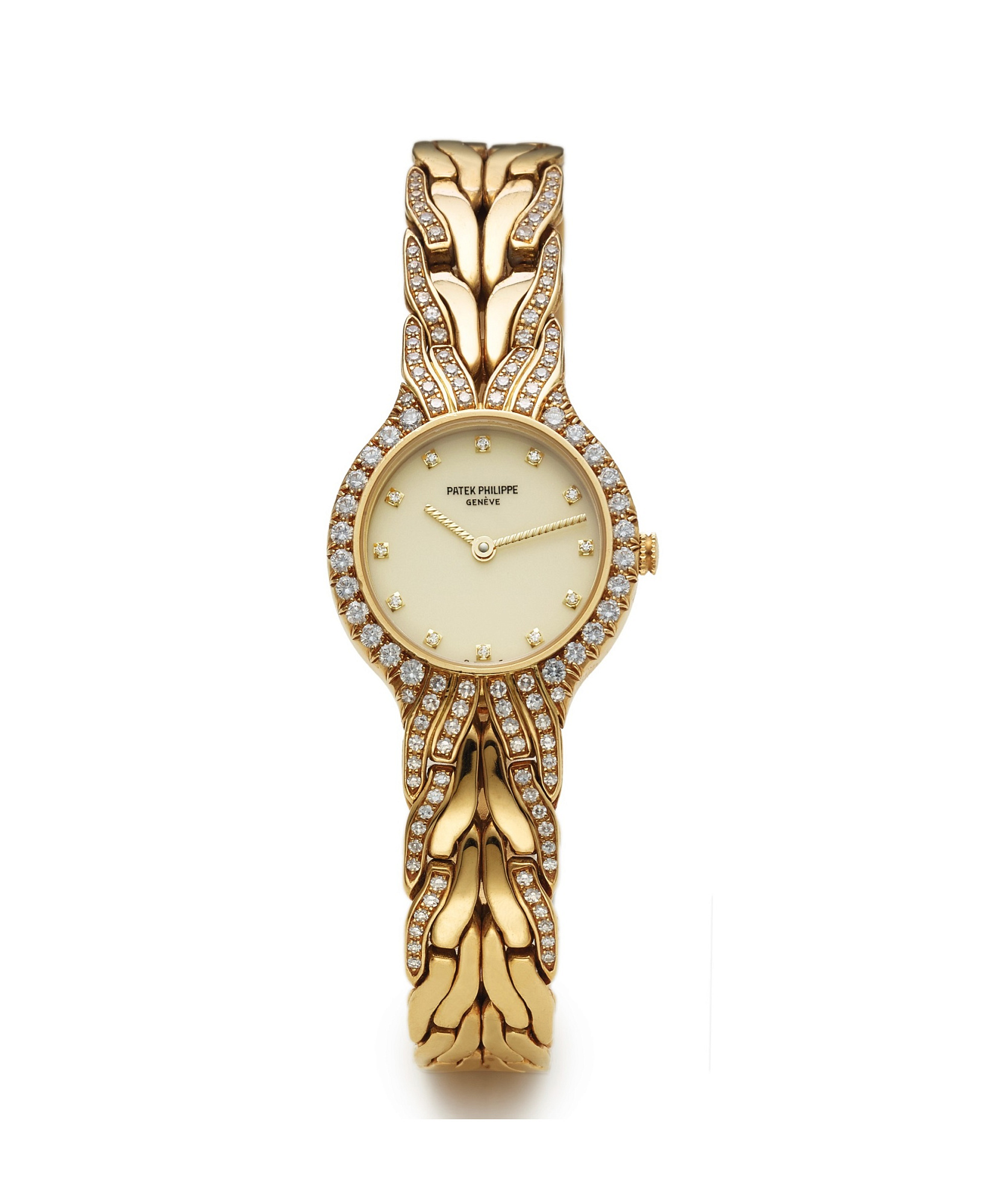 Patek Philippe La Flamme Diamond Set Bezel 4816