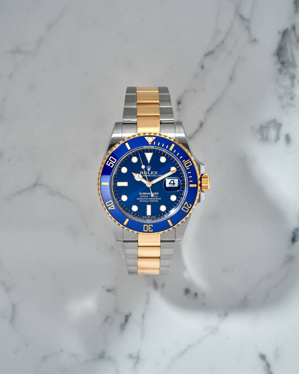 Rolex Submariner Date 41mm Blue Dial with papers 2023 year NEW 